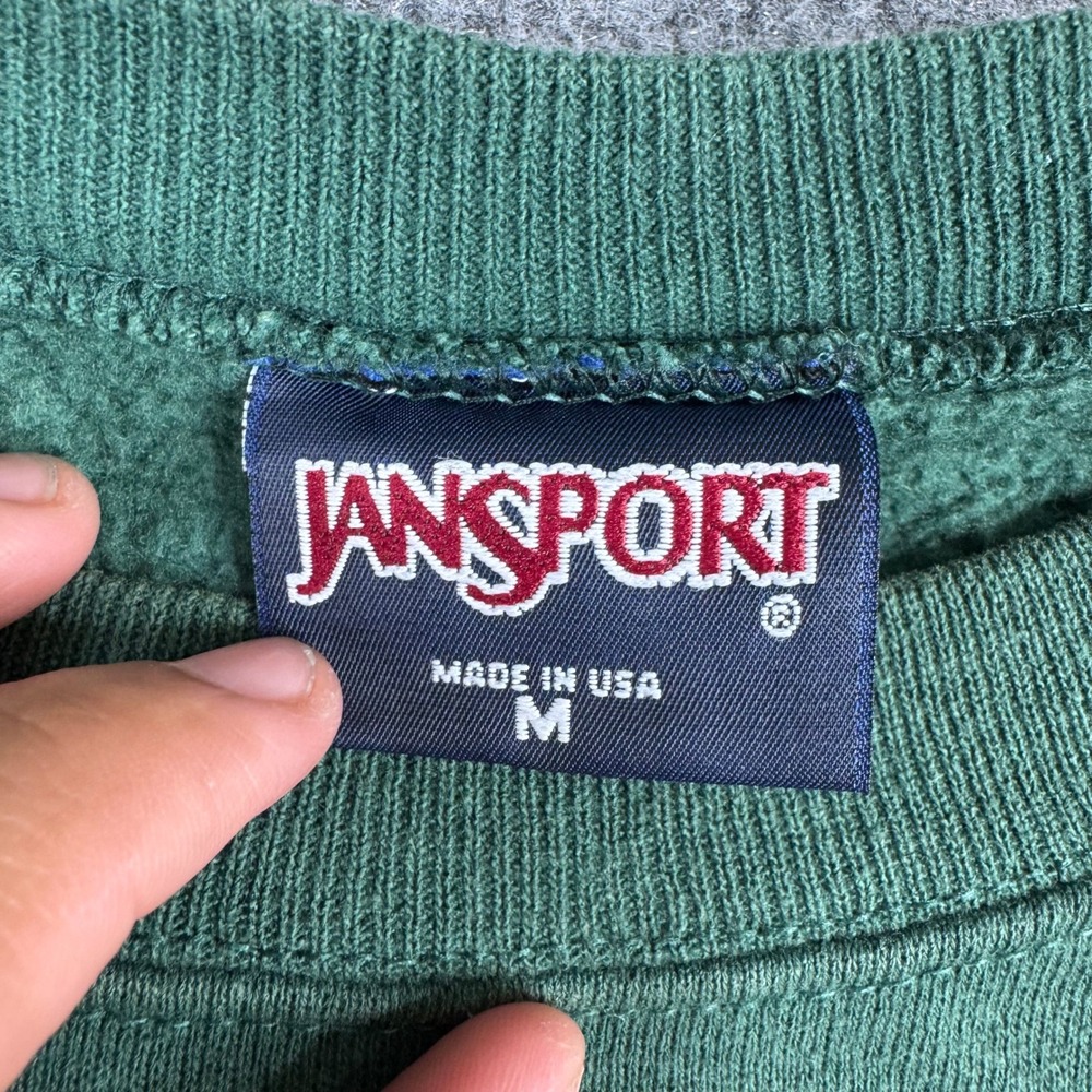 Jansport Sweatshirt Mens Size M Green Ohio University Alumni USA Made Vintage - Picture 3 of 8